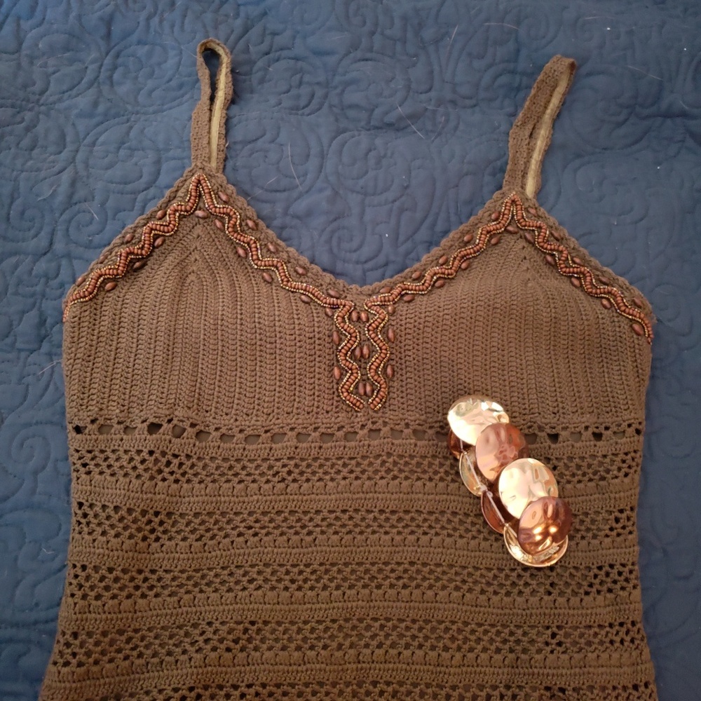 Crocheted Tank Top